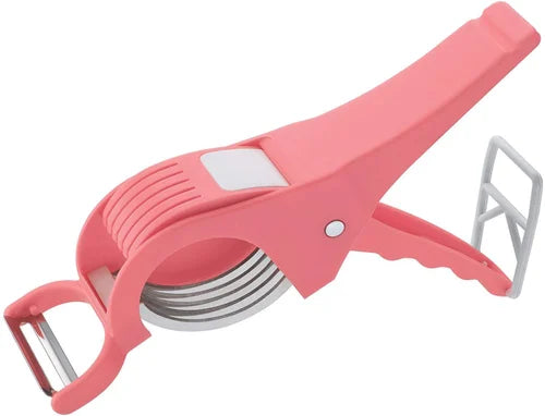 Vegetable Cutter 5 Sharp Blade with Peeler 2 in 1
