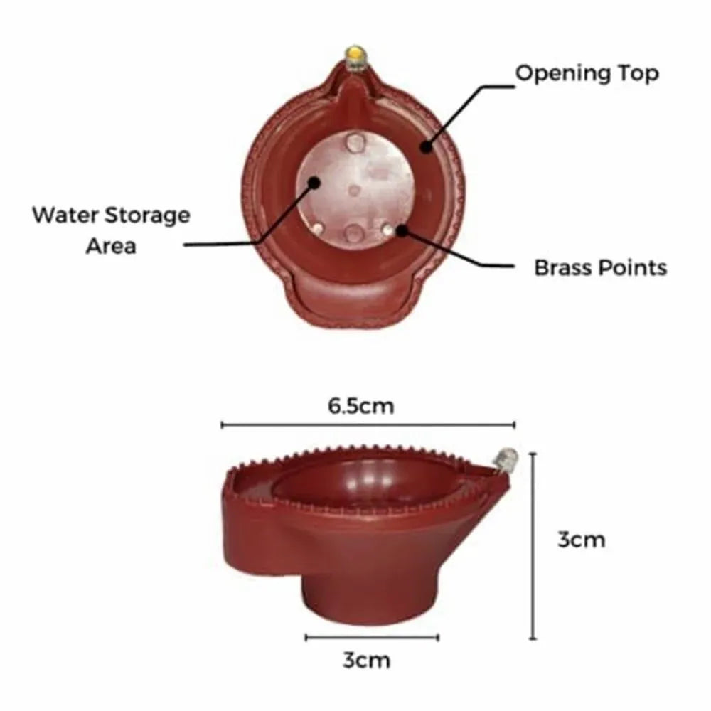 Magical Water Sensor Led Light Diya (Pack of 6)