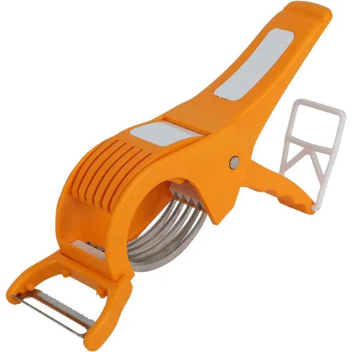 Vegetable Cutter 5 Sharp Blade with Peeler 2 in 1