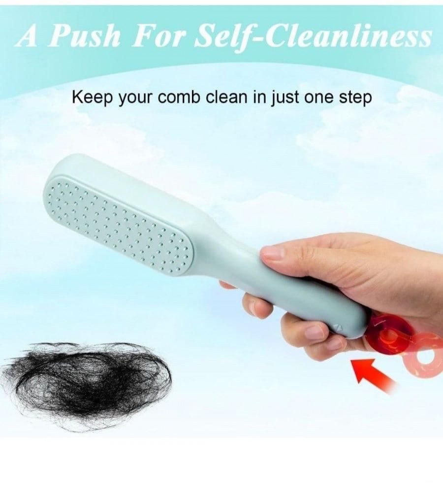 AutoClean Anti-Static Massage Comb for Adults and Kids