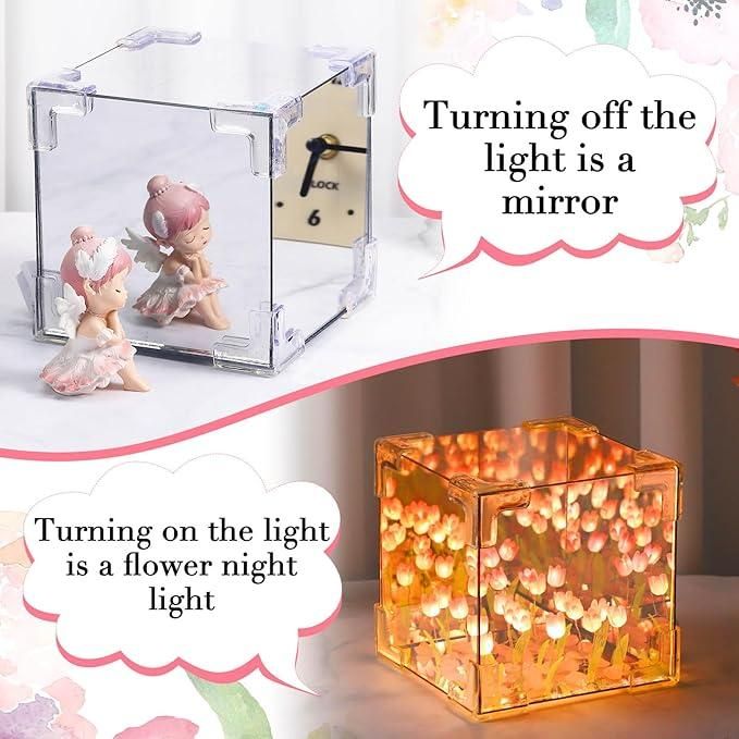 TulipMirror Decorative Lamp -Rechargeable