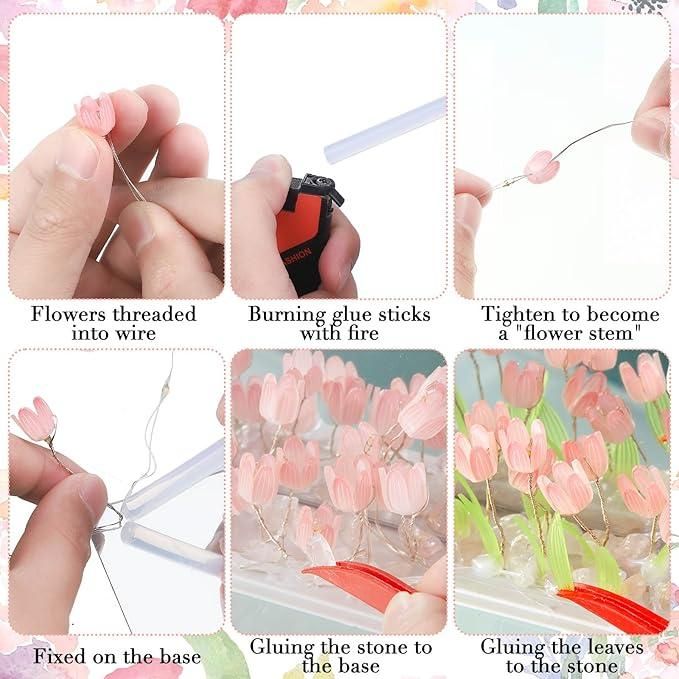 TulipMirror Decorative Lamp -Rechargeable