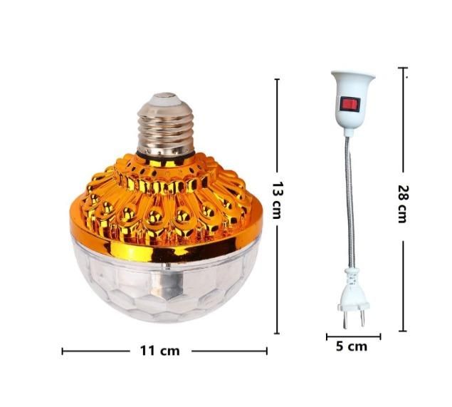360° PartyGlow Rotating Magic Ball Light