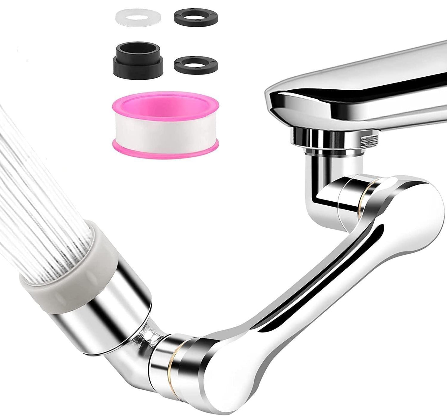 Rotating Sink Sprayer with 2 Water Outlet Modes