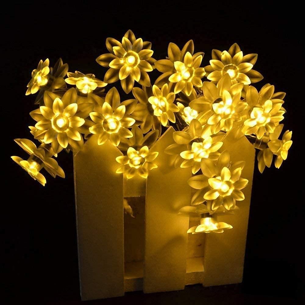 LotusShine 16 LED Flower Lights (3 Meters)