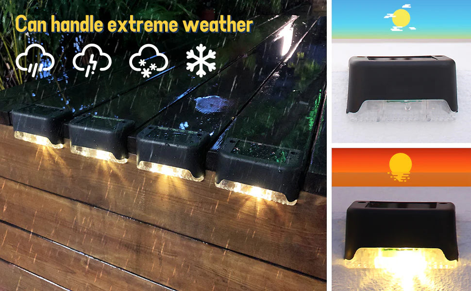 Solar Deck Lights (Pack of 4 / 8)
