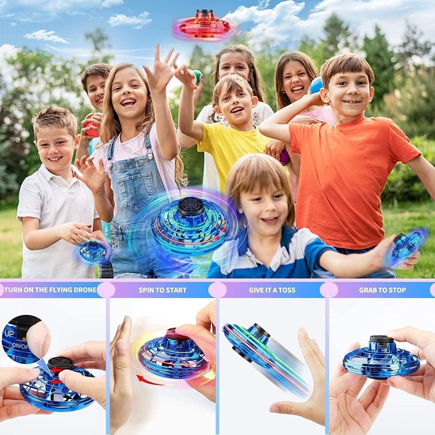 OrbMaster™ - Magic Flying Spinner Toy