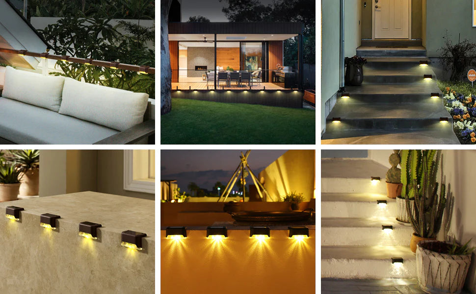 Solar Deck Lights (Pack of 4 / 8)