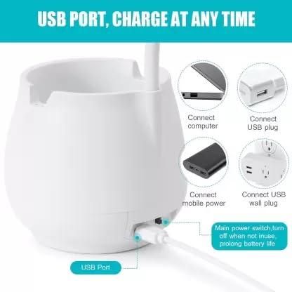 Rechargeable LED Lamp with Organizer
