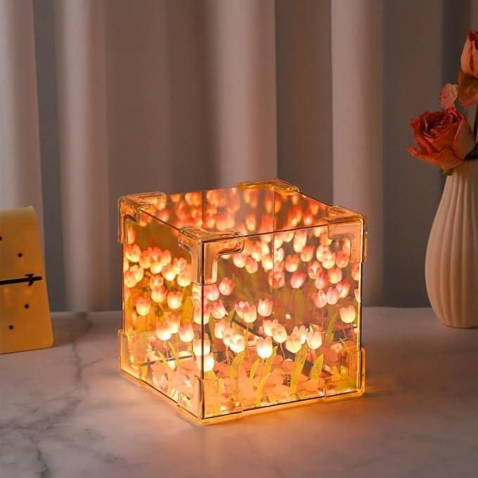 TulipMirror Decorative Lamp -Rechargeable