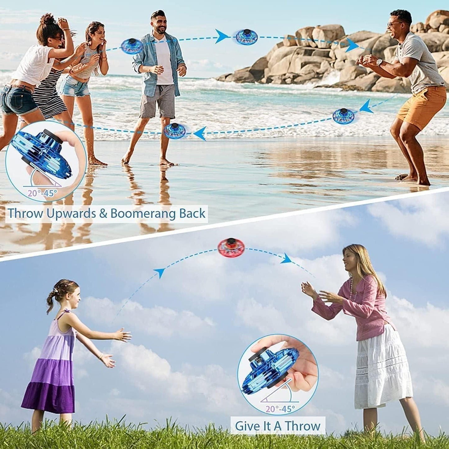 OrbMaster™ - Magic Flying Spinner Toy