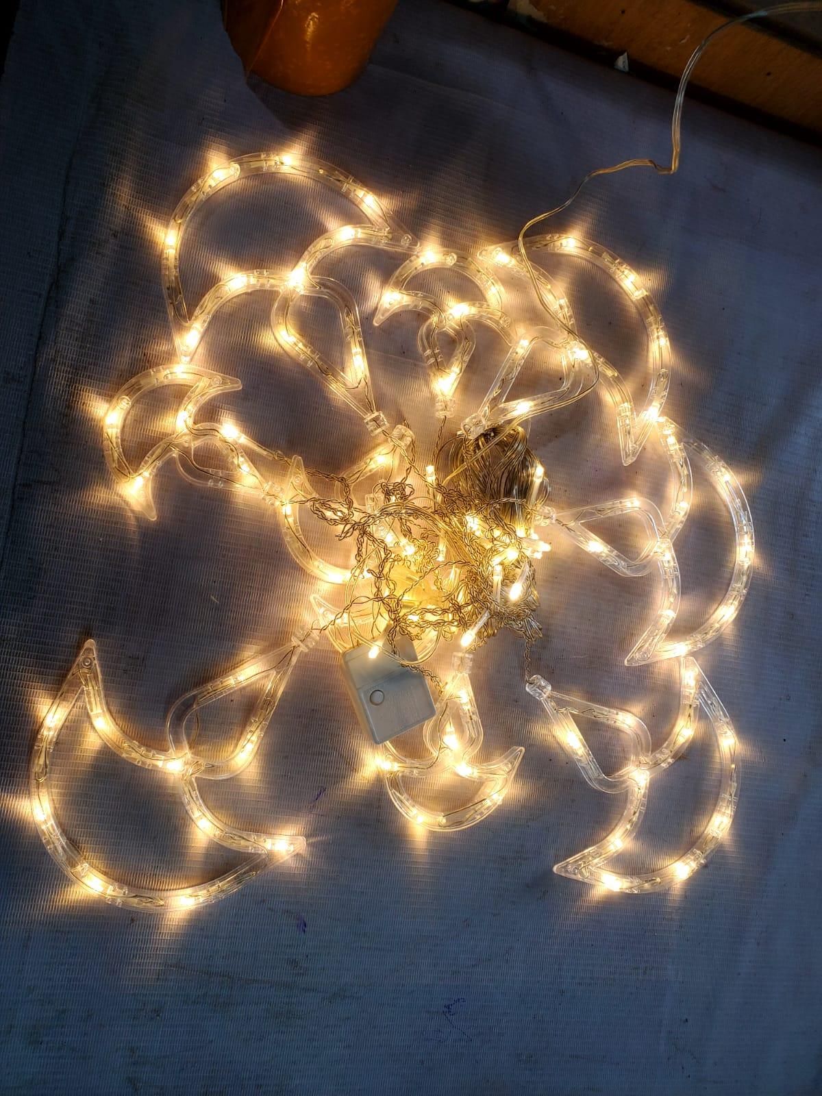 GlowMode LED Curtain String Lights