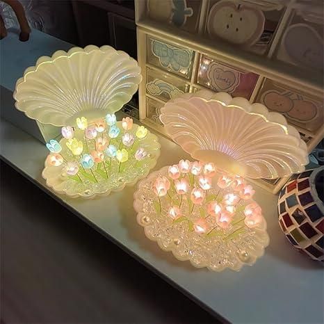 TulipGlow Flower Night Lamp