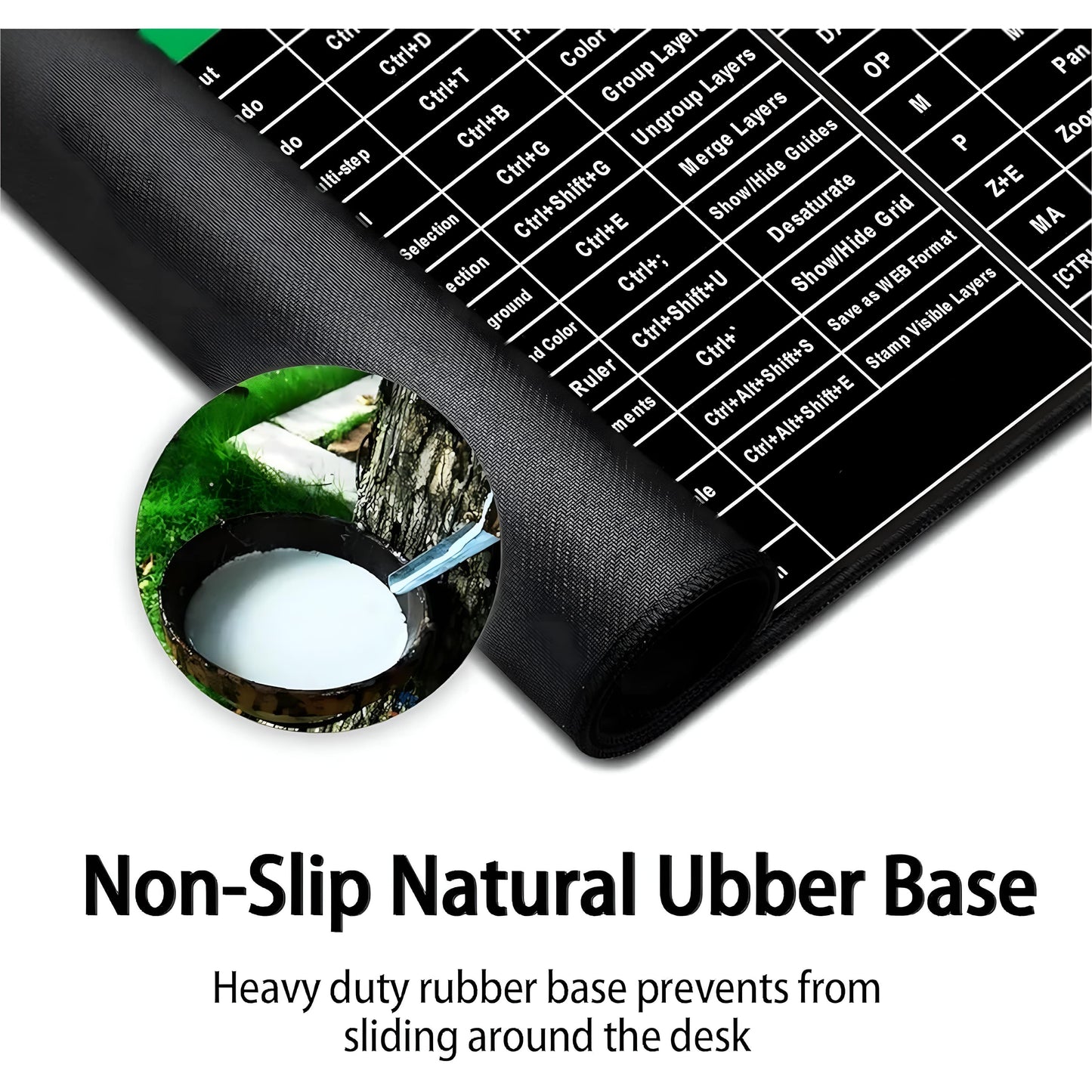 Shortcut Keys Keyboard Mat