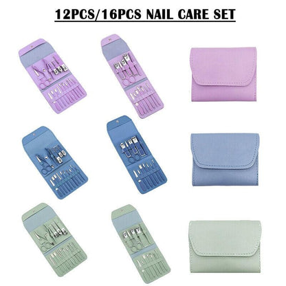 GlamNails™ Manicure & Pedicure Kit for Women