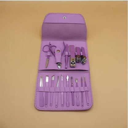 GlamNails™ Manicure & Pedicure Kit for Women